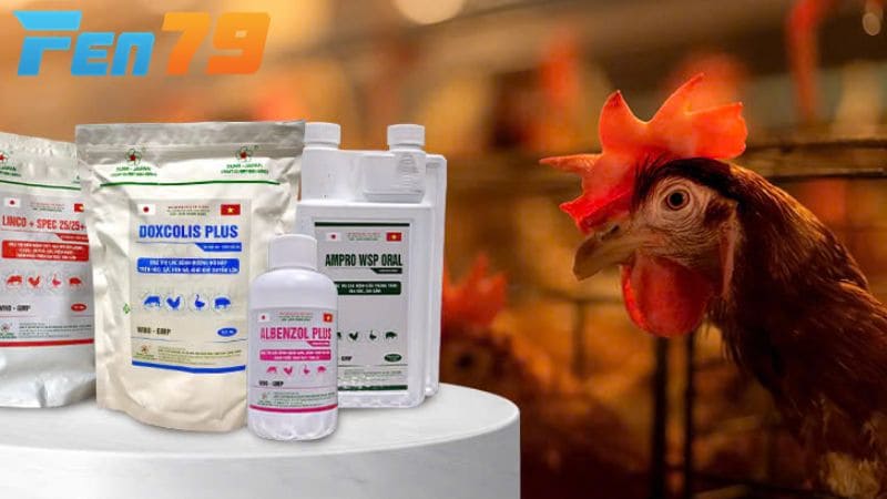 Những lưu ý khi sử dụng thuốc nuôi gà đá