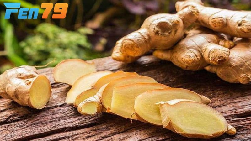 Dùng gừng tươi để điều trị gà bị khò khè